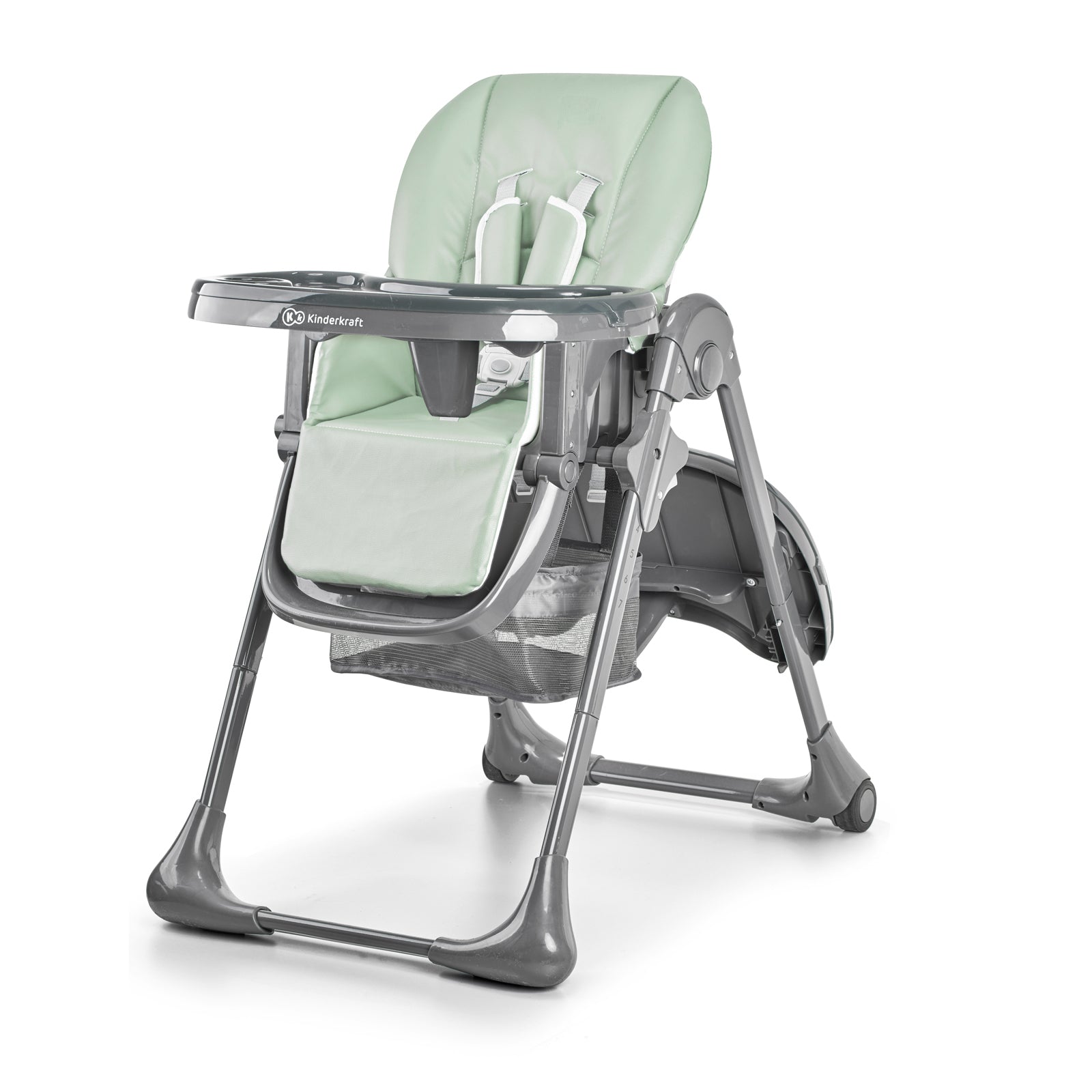 Scaun de masa Kinderkraft tastee, pliabil, olive - Publisol.ro