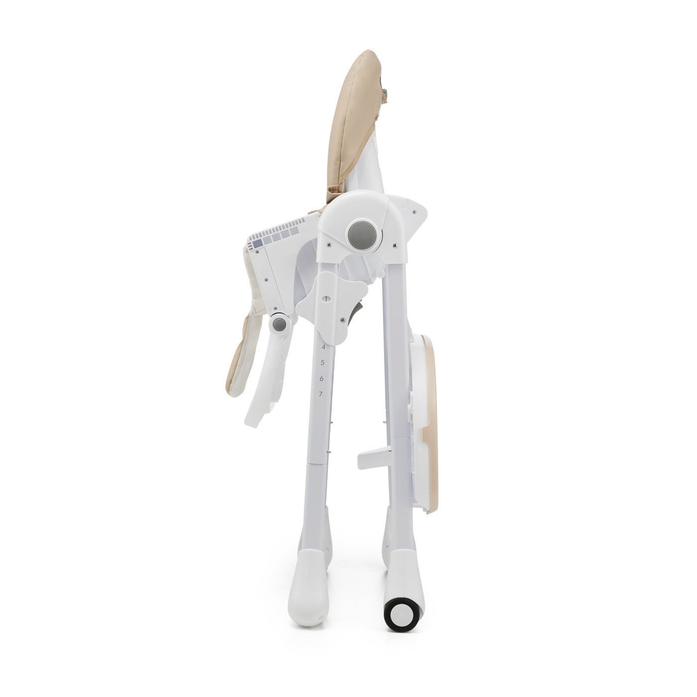 Scaun de masa Kinderkraft tummie, pliabil, beige - Publisol.ro