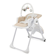 Scaun de masa Kinderkraft tummie, pliabil, beige - Publisol.ro