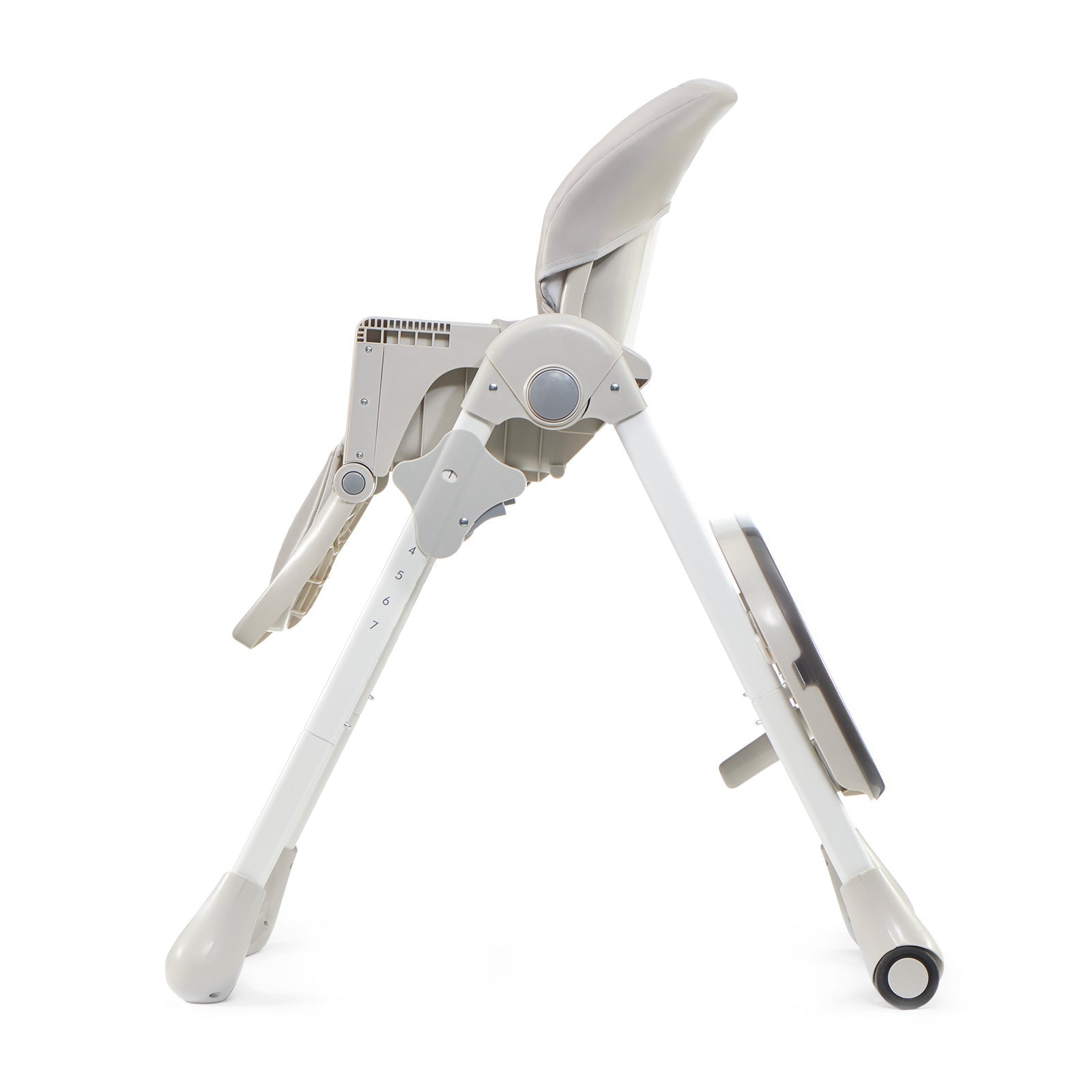 Scaun de masa Kinderkraft yummy pliabil, grey - Publisol.ro