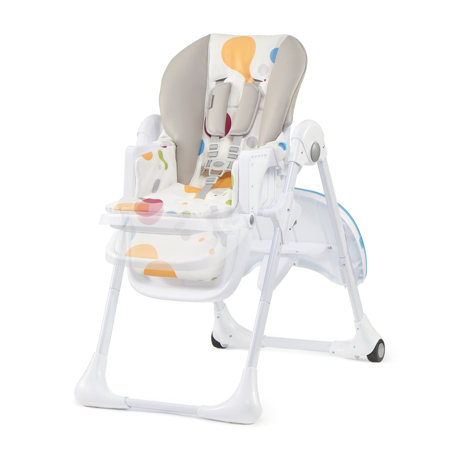 Scaun de masa Kinderkraft yummy pliabil, multicolor - Publisol.ro