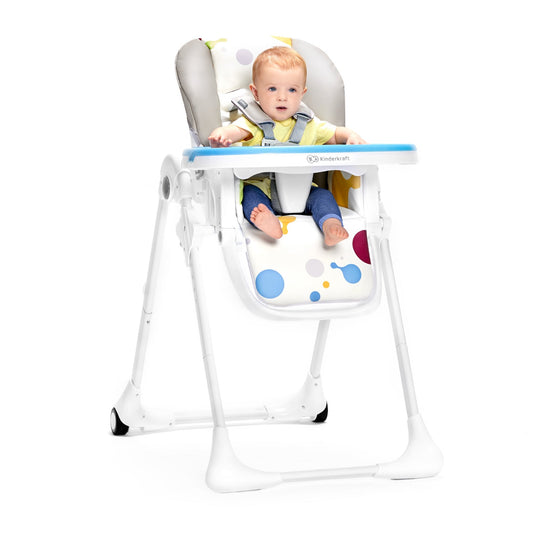 Scaun de masa Kinderkraft yummy pliabil, multicolor - Publisol.ro