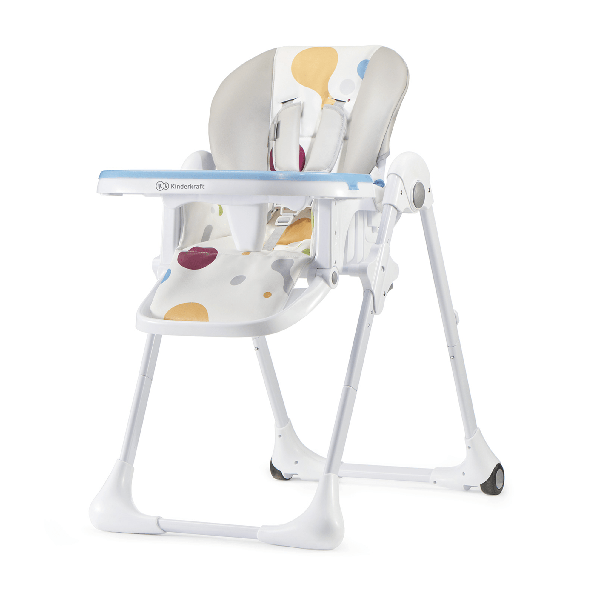 Scaun de masa Kinderkraft yummy pliabil, multicolor - Publisol.ro