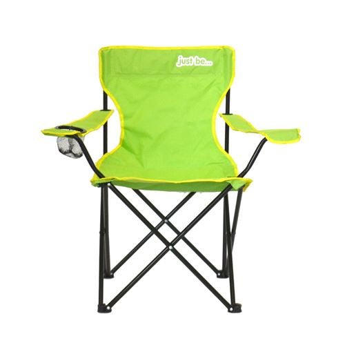 Scaun pentru camping, verde deschis galben - boppi - Publisol.ro
