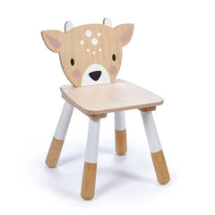 Scaunel Caprioara, din lemn premium - Forest Deer Chair - Tender Leaf Toys - Publisol.ro