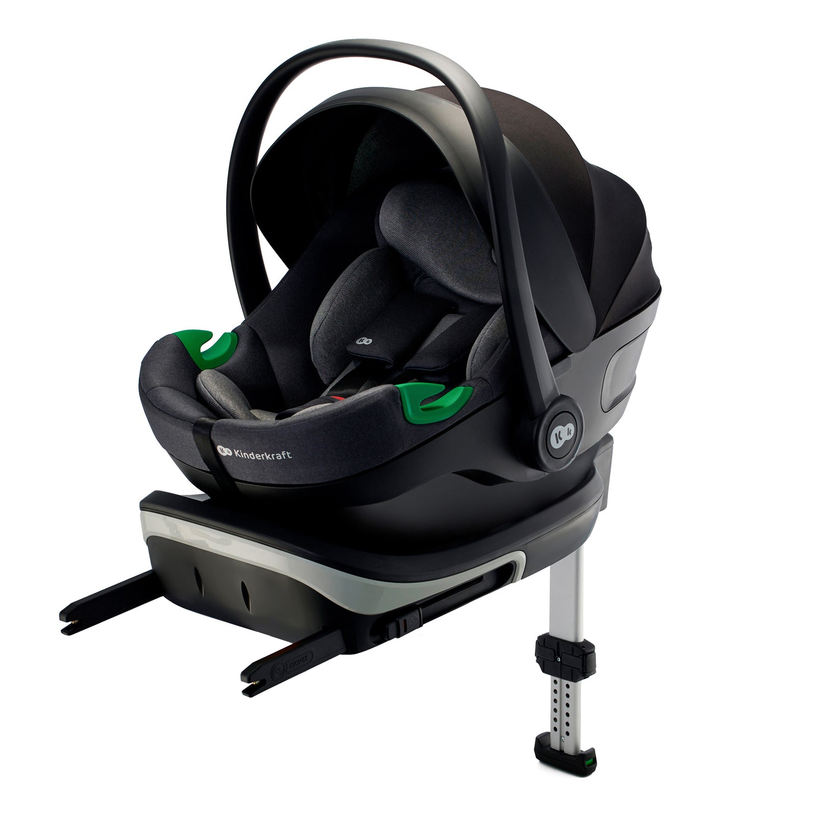 Scoica auto Kinderkraft i - care i - size 40 - 87 cm, rwf, cool grey - Publisol.ro