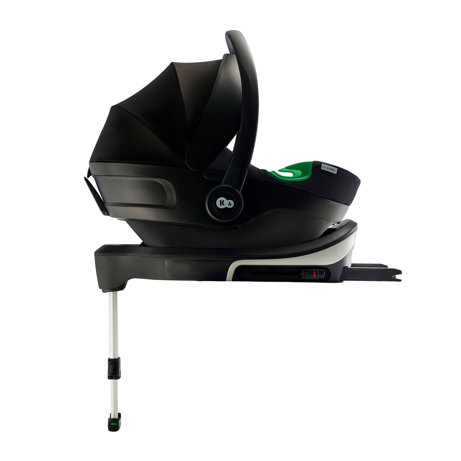 Scoica auto Kinderkraft i - care i - size 40 - 87 cm, rwf, graphite black - Publisol.ro