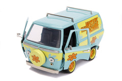 Scooby doo mystery van set format din dubita metalica scara 1:24 si 2 figurine scooby doo si shaggy, Simba - Publisol.ro