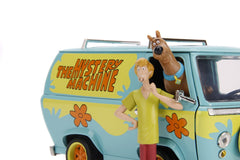 Scooby doo mystery van set format din dubita metalica scara 1:24 si 2 figurine scooby doo si shaggy, Simba - Publisol.ro