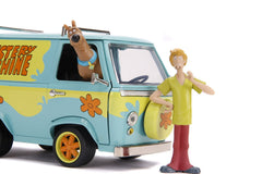Scooby doo mystery van set format din dubita metalica scara 1:24 si 2 figurine scooby doo si shaggy, Simba - Publisol.ro