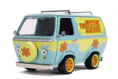 Scooby doo mystery van set format din dubita metalica scara 1:24 si 2 figurine scooby doo si shaggy, Simba - Publisol.ro