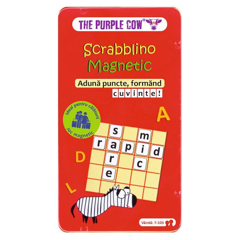 Scrabblino Magnetic, Purple Cow - Publisol.ro