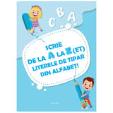 Scrie de la A la Z(et) literele de tipar din alfabet!, de Colectiv Ars Libri