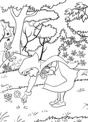 Scufita Rosie - carte de colorat, de Prestige - Publisol.ro