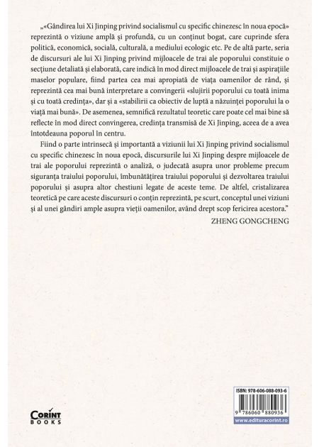 Seria de discursuri ale lui XI JINPING privind mijloacele de trai ale poporului - Publisol.ro