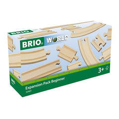 Set 11 bucati sine drepte si curbate pentru trenulete, BRIO - Publisol.ro