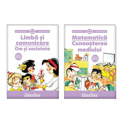 Set 2 caiete, A4, pe domenii, grupa mijlocie 4-5 ani - aprobat ministerul educatiei, de Mariana Andreianu, Mihaela Andreianu