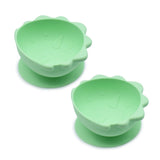 Set 2 castronele cu ventuza silicon melii model dinozaur, Melii - Publisol.ro