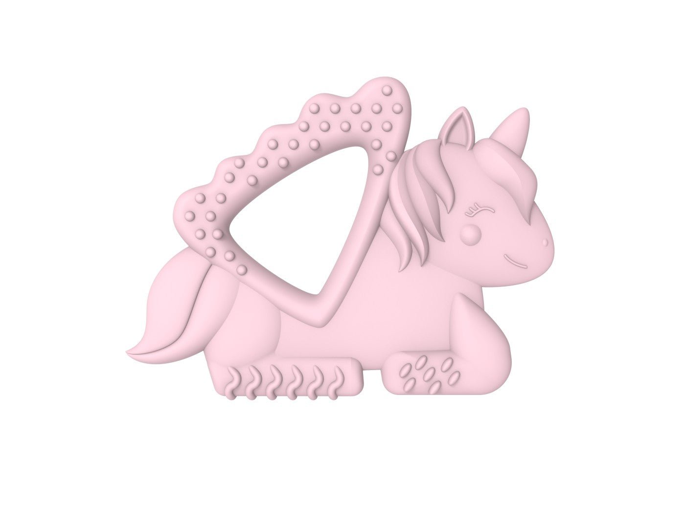 Set 2 jucarii dentitie silicon melii model unicorn pisica, Melii - Publisol.ro