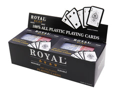 Set 2 pachete carti royal canasta poker din plastic, AS - Publisol.ro