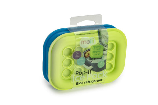 Set 2 pastile racire pop - up, blue - lime, Melii - Publisol.ro