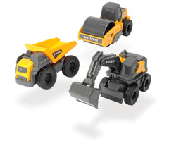 Set 3 utilaje volvo pentru constructii, Simba - Publisol.ro
