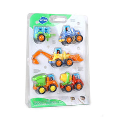 Set 4 vehicule la ferma, Jucarii Bebe - Publisol.ro