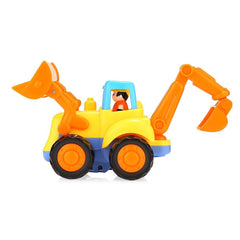 Set 4 vehicule la ferma, Jucarii Bebe - Publisol.ro