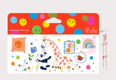 Set 5 carioci lavabile Dot Markers - culori clasice, Haku Yoka - Avenir - Publisol.ro
