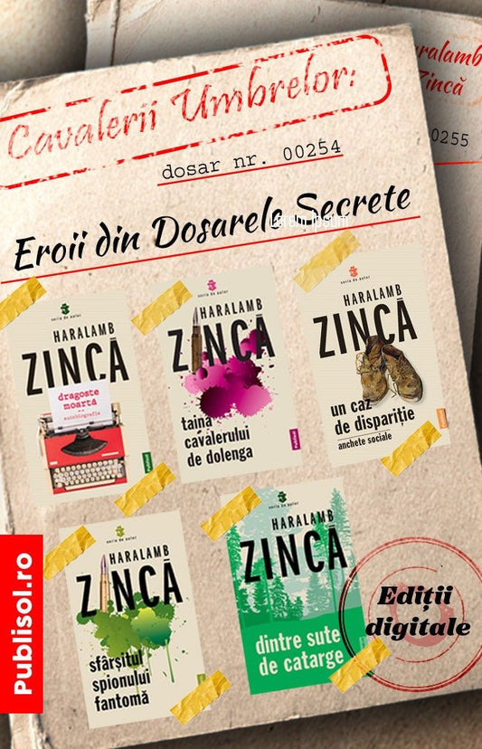 Set 5 Cărți - Cavalerii Umbrelor: Eroii din Dosarele Secrete - Ed. digitala - PDF - Publisol.ro