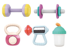 Set 5 jucarii gingivale sport, Jucarii Bebe - Publisol.ro