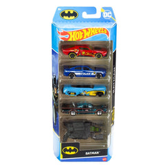 Set 5 masini hot wheels batman, Mattel - Publisol.ro