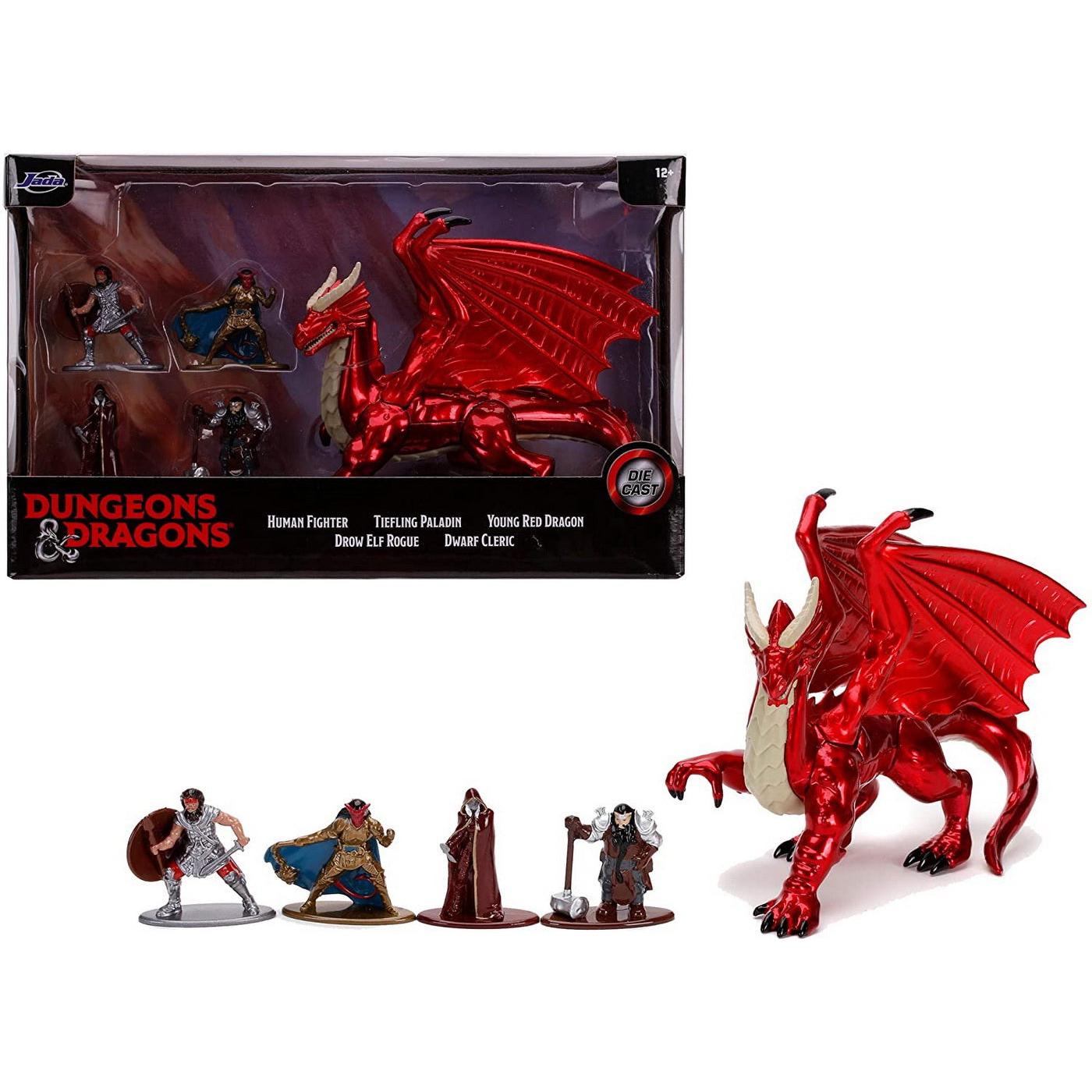set 5 nano figurine din metal dungeons dragons 4 cm, Simba - Publisol.ro