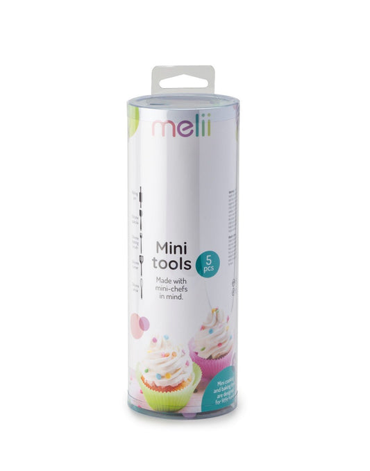 Set 5 piese mini ustensile baking, colorate, Melii - Publisol.ro
