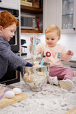 Set 5 piese mini ustensile baking, colorate, Melii - Publisol.ro