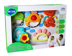 Set 5 zornaitori dinozauri multicolori, Jucarii Bebe - Publisol.ro