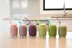 Set 6 buc paie silicon reutilizabile model animale Melii - Publisol.ro