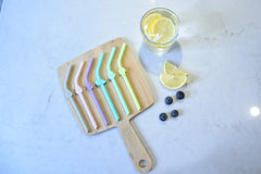 Set 6 buc paie silicon reutilizabile model animale Melii - Publisol.ro