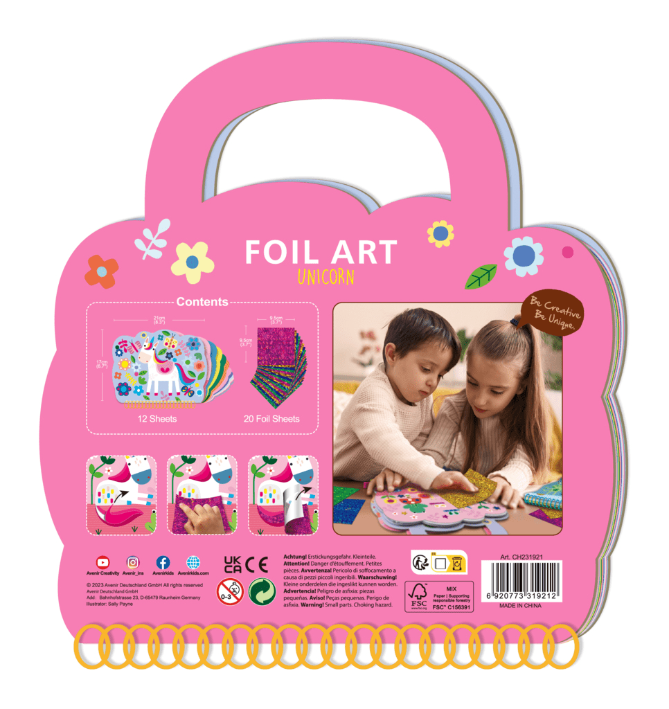Set Arta cu folie - Unicorn - Avenir - Publisol.ro