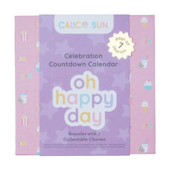 Set cadou bratara si charmuri - Calendar pentru sarbatorit evenimente - Oh Happy Day - Ooly - Publisol.ro