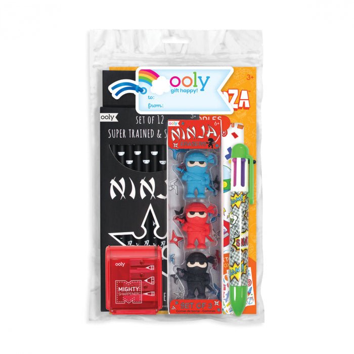Set cadou Happy Pack - Cool Ninjas - Ooly - Publisol.ro