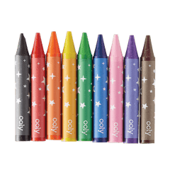 Set carte de colorat si creioane colorate - portabil, Dinoland - Ooly - Publisol.ro