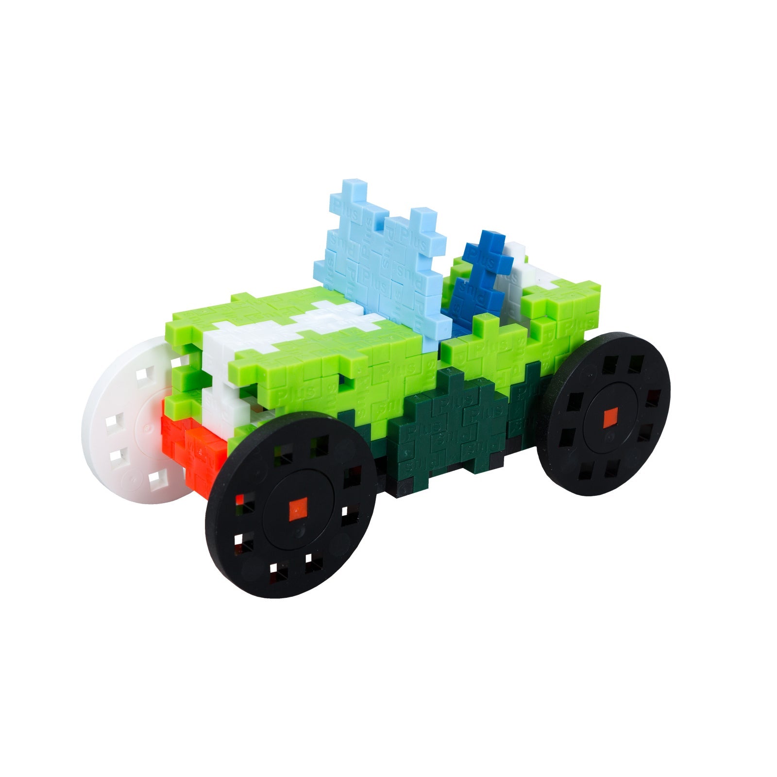 Set constructie Plus - Plus, 500 piese, Invata sa construiesti vehicule - Plus Plus - Publisol.ro