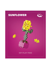 Set constructie Plus-Plus, PLANTE - Floarea soarelui - Plus Plus