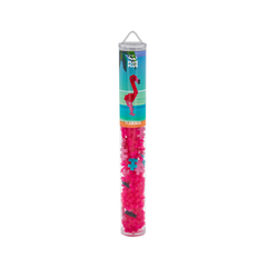 Set constructie Plus-Plus, tub 100 piese, Flamingo - Plus Plus