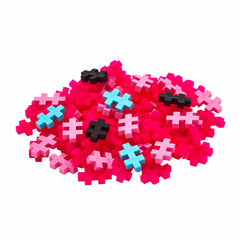 Set constructie Plus-Plus, tub 100 piese, Flamingo - Plus Plus