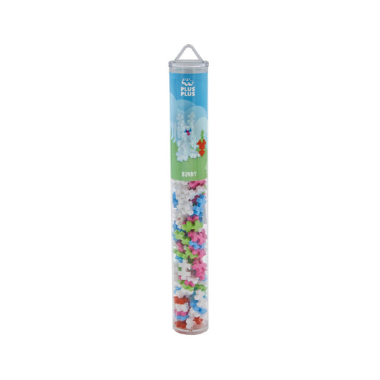 Set constructie Plus - Plus, tub 100 piese, Iepure - Plus Plus - Publisol.ro