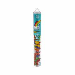 Set constructie Plus-Plus, tub 100 piese, Rainbow Mix, culorile curcubeului - Plus Plus