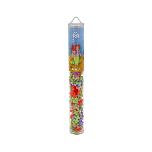 Set constructie Plus - Plus, tub 100 piese, Sirena - Plus Plus - Publisol.ro