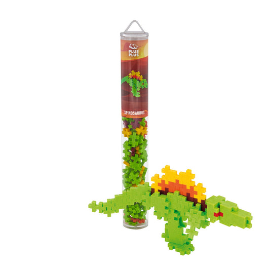 Set constructie Plus - Plus, tub 100 piese, Spinosaurus - Plus Plus - Publisol.ro
